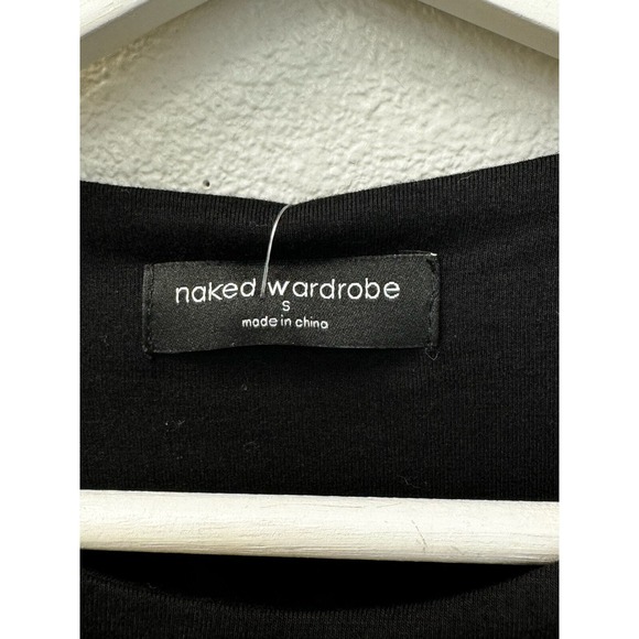 Naked Wardrobe Black Cutout Bodysuit - Picture 4 of 9